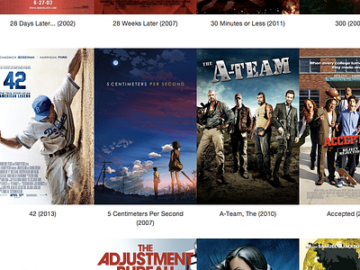A very simple movie layout images media movies