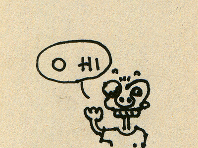 O Hi illustration