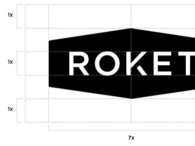 Roket Spec identity logo roket spec