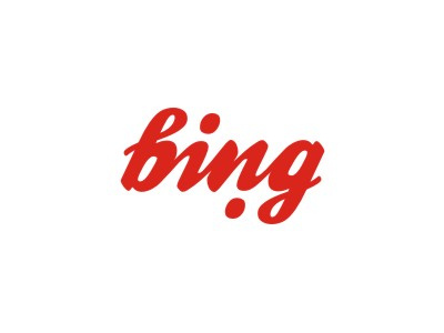 Bing ambigram bing