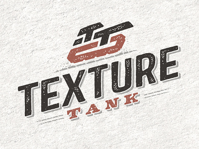 Texture Tank Logo logo design texture