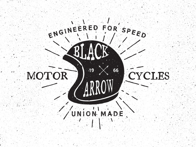 Example of Vintage Motorcycle Logos
