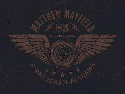 Mayfield 83 alabama birmingham matthew mayfield mayfield merch usa vintage wings