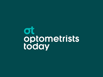 Ot doctor logo logotype monogram optic optometry ot simple symbol tiny