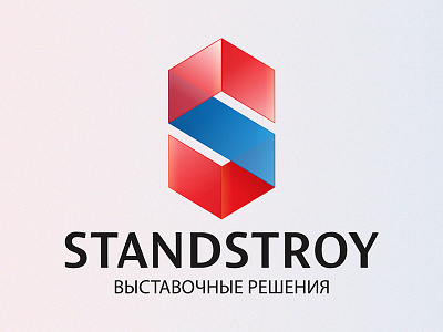Standstroy blue branding colors design icon identity illustrator logo logotype mark red s