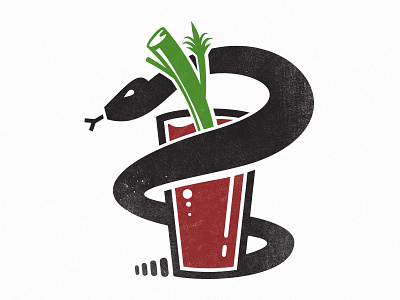 Bloody Mary austin bloody mary celery icon logo pint snake sxsw t shirt