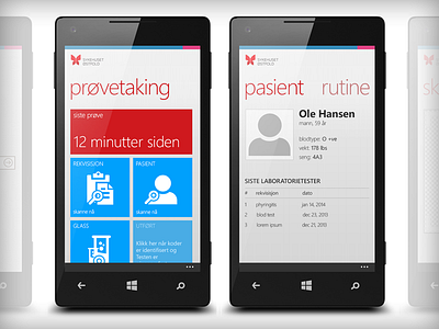 Sykehuset icons metro mobile ui ux windows 8 windows phone