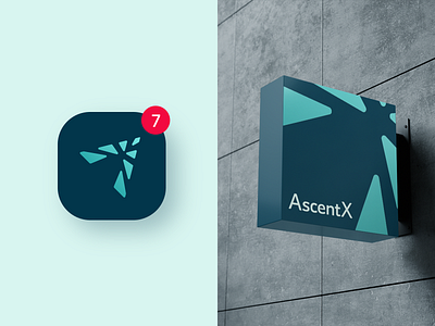 AscentX – AI-Powered Security branding brand design brand identity branding design graphic design logo logotype minimal safe safty security visual design