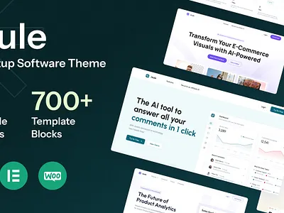 Joule - AI Startup Software Elementor WordPress Theme startup
