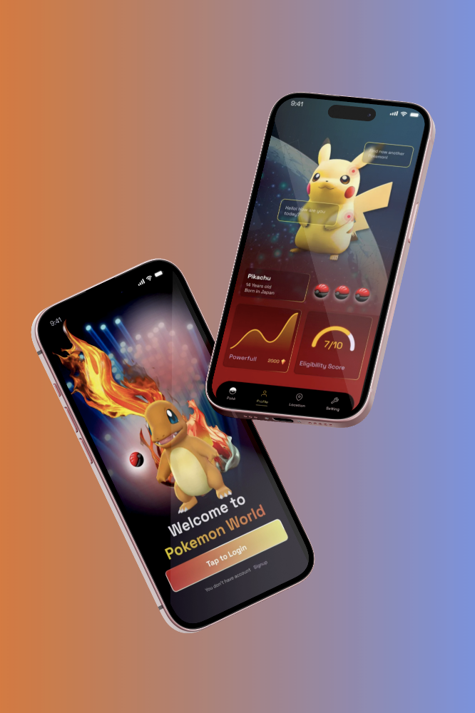 Example of Mobile App Design Figma UI/UX 