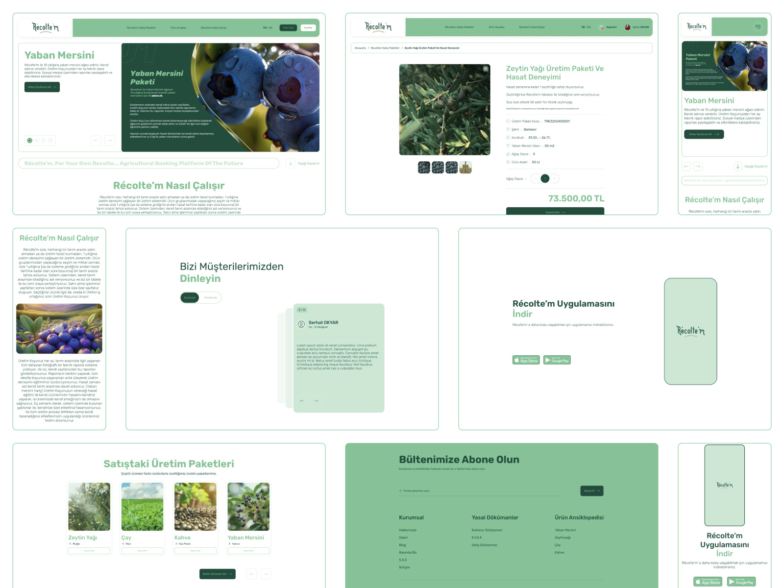 Example service media