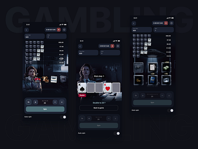 Dark Files – Mysterious Slot Game Design casinodesign darkfiles darktheme dribbble gamblingdesign gamedesign gameui gameux mobiledesign mobilegame mobileui mysterygame secretfiles slotgame slotmachine ui ux