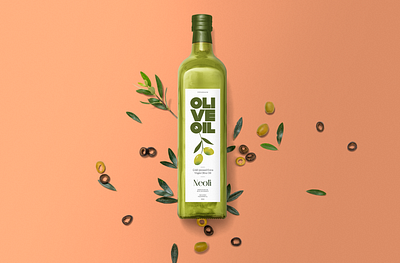 Olive oil Branding - Neoli animation branding design figma graphic design illustration ui vector