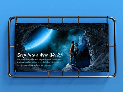 Adventure Banner adobe adventure advertising artwork banner bannerdesign billboard design graphic design