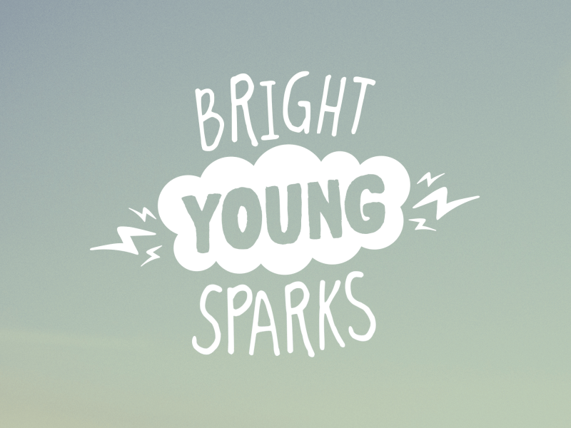 Bright Young Sparks animation branding logo startup young entrepreneurs