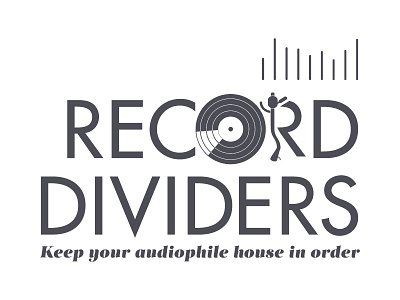 Record Shop Logo audio futura illustration logo lp music organize records vector vinyl