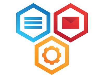 More Hexacon Goodness gradient hexacon hexagon icon monochrome