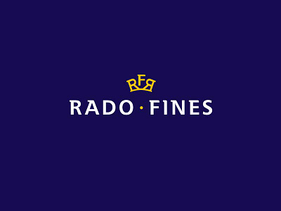 Rado Fines biscuits logo logotype mark rado fines rio creativo