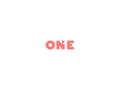 One eins logo negative negativespace number one rebound space