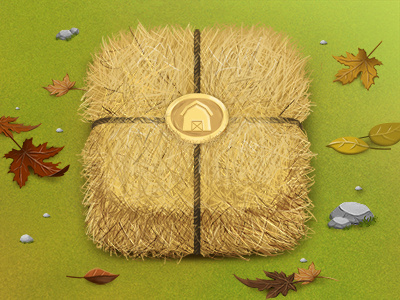 Farm Game Icon apple icon farm farm icon game design gulce baycik gülce baycık icon design komşu köy