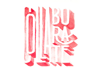 Collaborate collaborate hellojon type watercolour