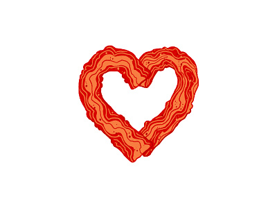 Bacon Heart bacon heart love pork