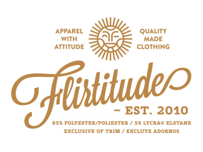 Flirtitude 1 clothing flirt smile sun undies wink woman