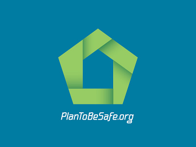 PlanToBeSafe-Logo-WIP 2 house logo safe security vector