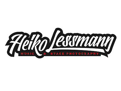 Heiko Lessmann logo logotype script typeface typography