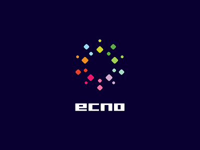 ECNO crislabno ecno logo multicolor spark