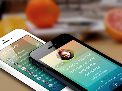 Promishare app WIP app flat ios mockup promise screen share