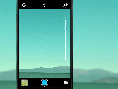 Firefox OS Camera Concept app camera concept mobile ui