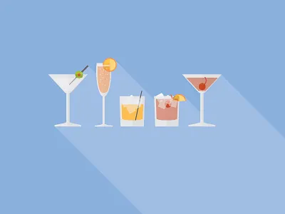 Dranks cocktails manhattan martini mimosa old fashioned scotch