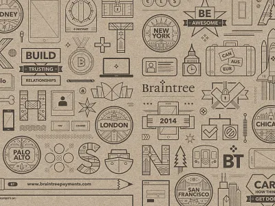 Braintree Illustration Pattern