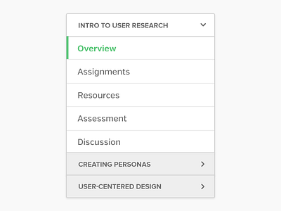 Expandable Menu design menu navigation ui