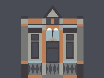 Building building house illustration minimalistic