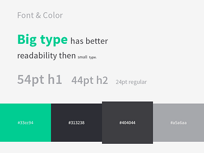 Personal Work Desk color desk freebie interface psd typography ui webdesign