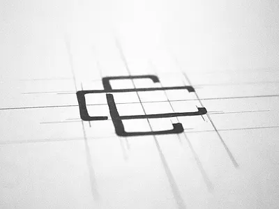 CC Monogram - Draw branding cc draw handlettering lettering logo monogram