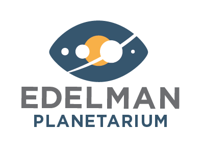 Edelman Planetarium branding identity logo planetarium