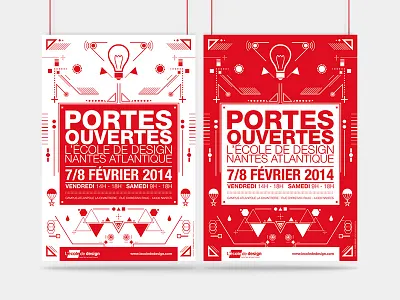 Open Days / École de design Nantes Atlantique days design ecole edna graphics open school