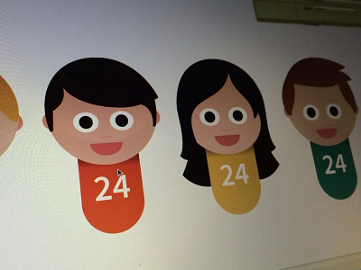 ribotars 2.0 WIP avatars characters faces ribot vector wip