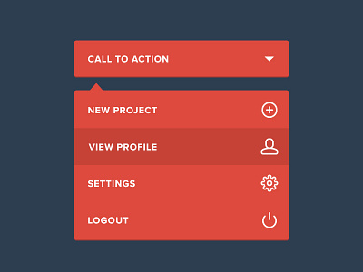 Dropdown menu app dropdown flat icon interface menu nav navigation product ui user interface ux