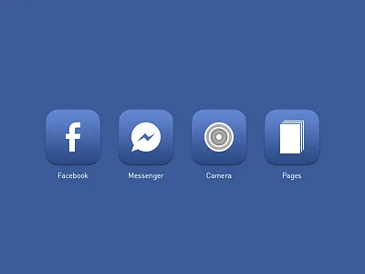 Facebook Apps apps camera facebook icon instagram messenger pages stories whatsapp