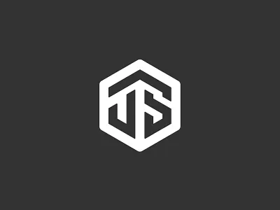 JS Remodeling construction custom type icon identity logo mark monagram