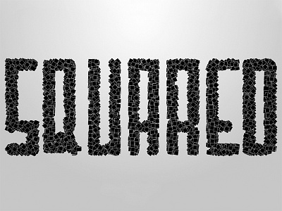 Squared animation 3d abstract animated animation black and white gif graphic design motion graphics