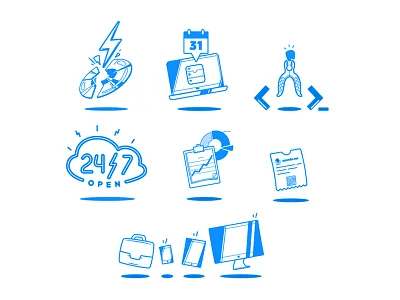 ODONTO.ME > icons. digital icons illustration infographic interface odonto.me scketch software xave
