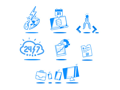 ODONTO.ME > icons. digital icons illustration infographic interface odonto.me scketch software xave