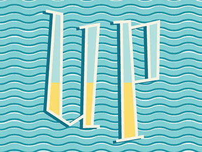 Secret Project... blue inspiration ocean secret type typography