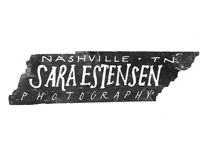 Draft of Logo #2 for Nashville Based Photographer hand lettering letting logo type typography