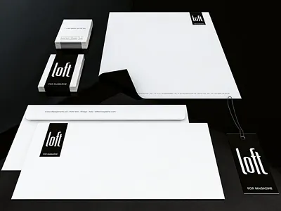 Loft logo design clothing fashion store